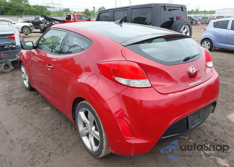 2014 Hyundai Veloster Base W/Gray из США, поврежденный, VIN KMHTC6AD4EU215076